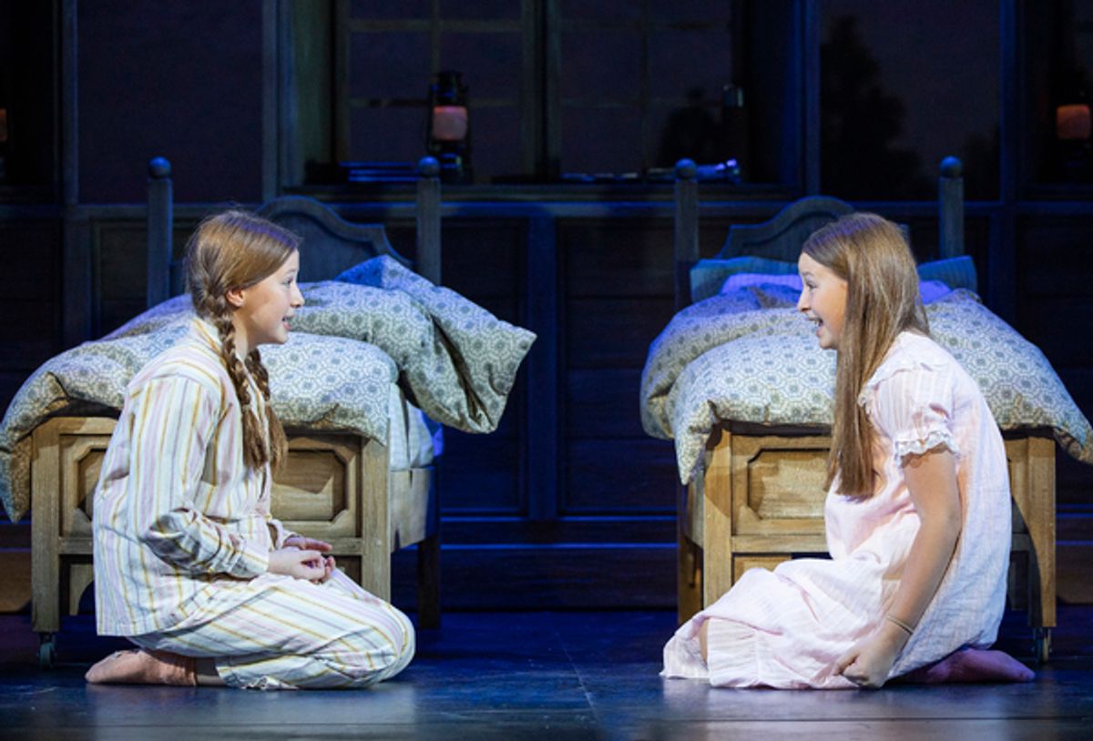 Emme Patrick and Eden Patrick at 