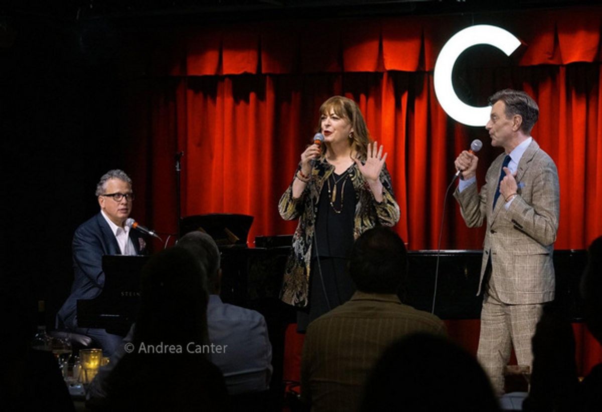 Billy Stritch, Ann Hampton Callaway, Jim Caruso at 