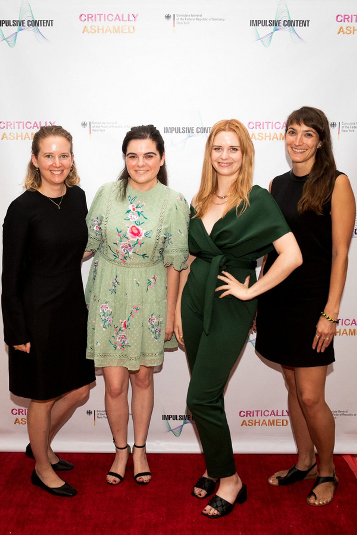 Mariella de Carvalho, Giuditta Lattanzi, Franca Paschen at Photos: Inside the CRITICALLY ASHAMED Season Two Premiere In NYC