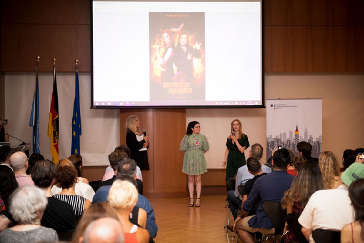 Giuditta Lattanzi, Franca Paschen at Photos: Inside the CRITICALLY ASHAMED Season Two Premiere In NYC