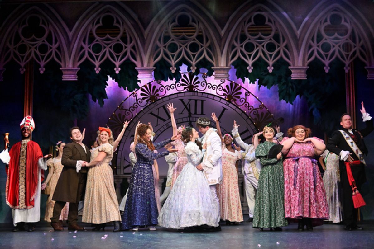 The cast of ‘Rodgers + Hammerstein’s Cinderella” at Theatre By The Sea at Photos: First Look at Rodgers and Hammerstein's CINDERELLA At Theatre By The Sea