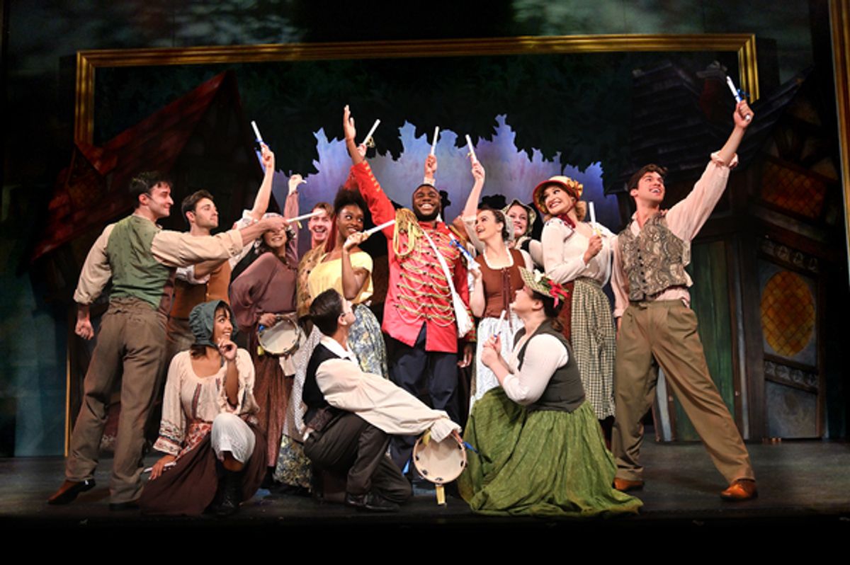 Nigel Richards and the cast of ‘Rodgers + Hammerstein’s Cinderella” at Theatre By The Sea at 