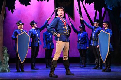 Ophelia Rivera and the cast of ‘Rodgers + Hammerstein’s Cinderella” at Theatre  Photo