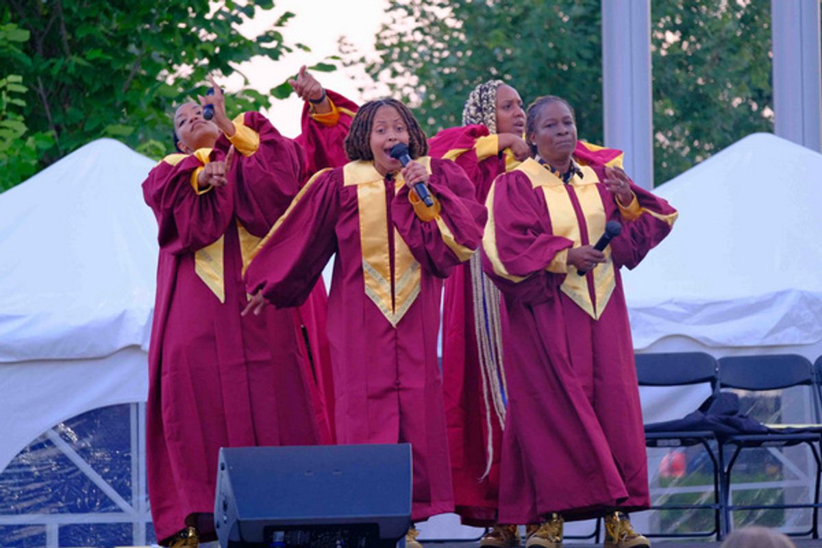 Tiffany Ocansey, Alayna Miller, TaNisha Fordham, Donna Glaesener at 