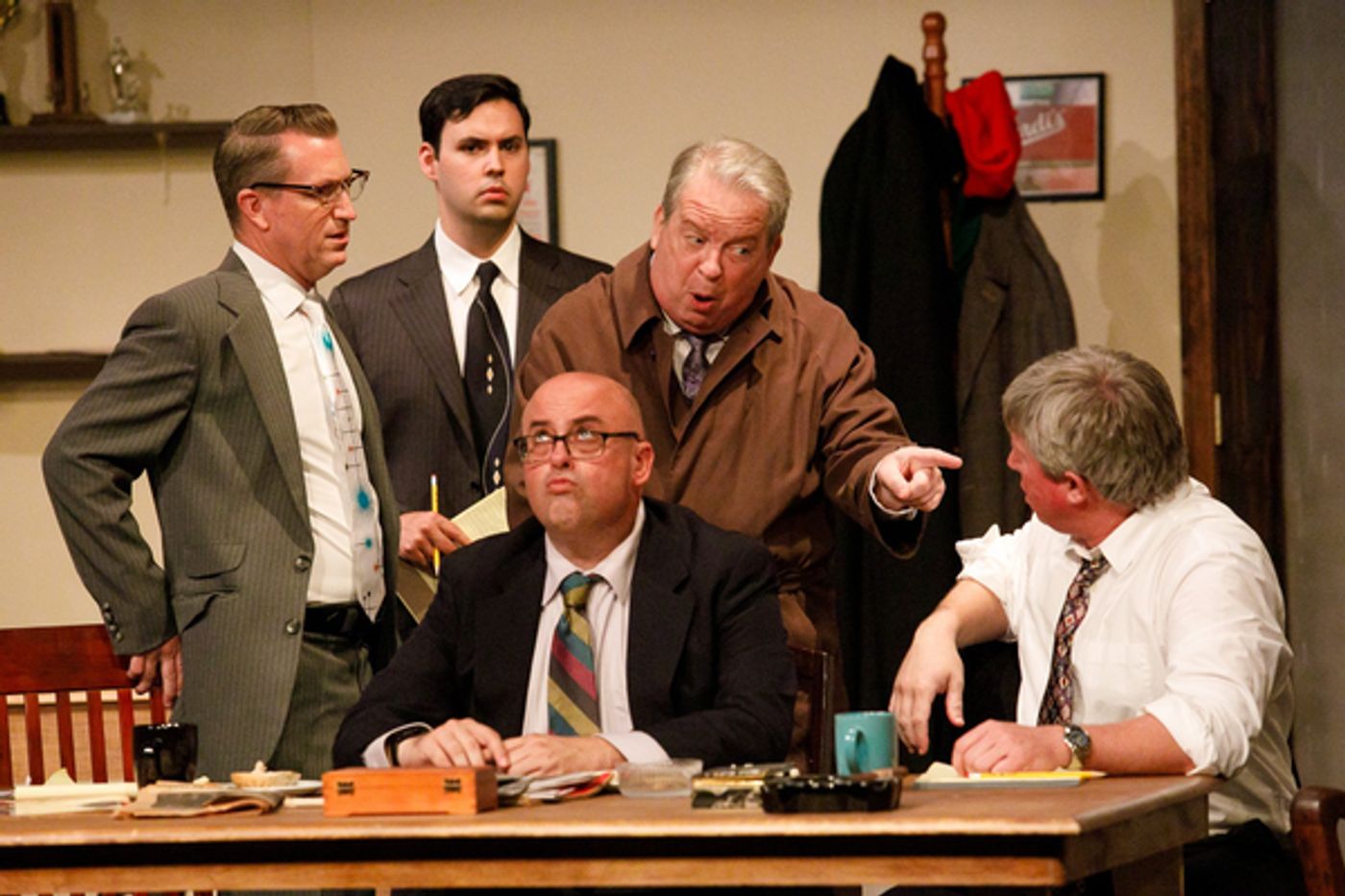 Photos: First Look at LAUGHTER ON THE 23RD FLOOR, Now Playing at Westchester Playhouse  Image