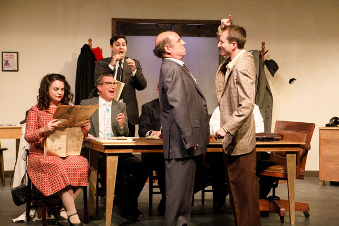 Photos: First Look at LAUGHTER ON THE 23RD FLOOR, Now Playing at Westchester Playhouse  Image
