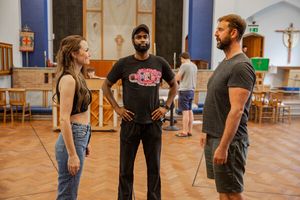 Samantha Barks, Ako Mitchell, Craig Eels Photo