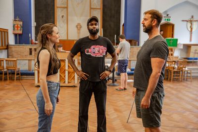 Samantha Barks, Ako Mitchell, Craig Eels Photo