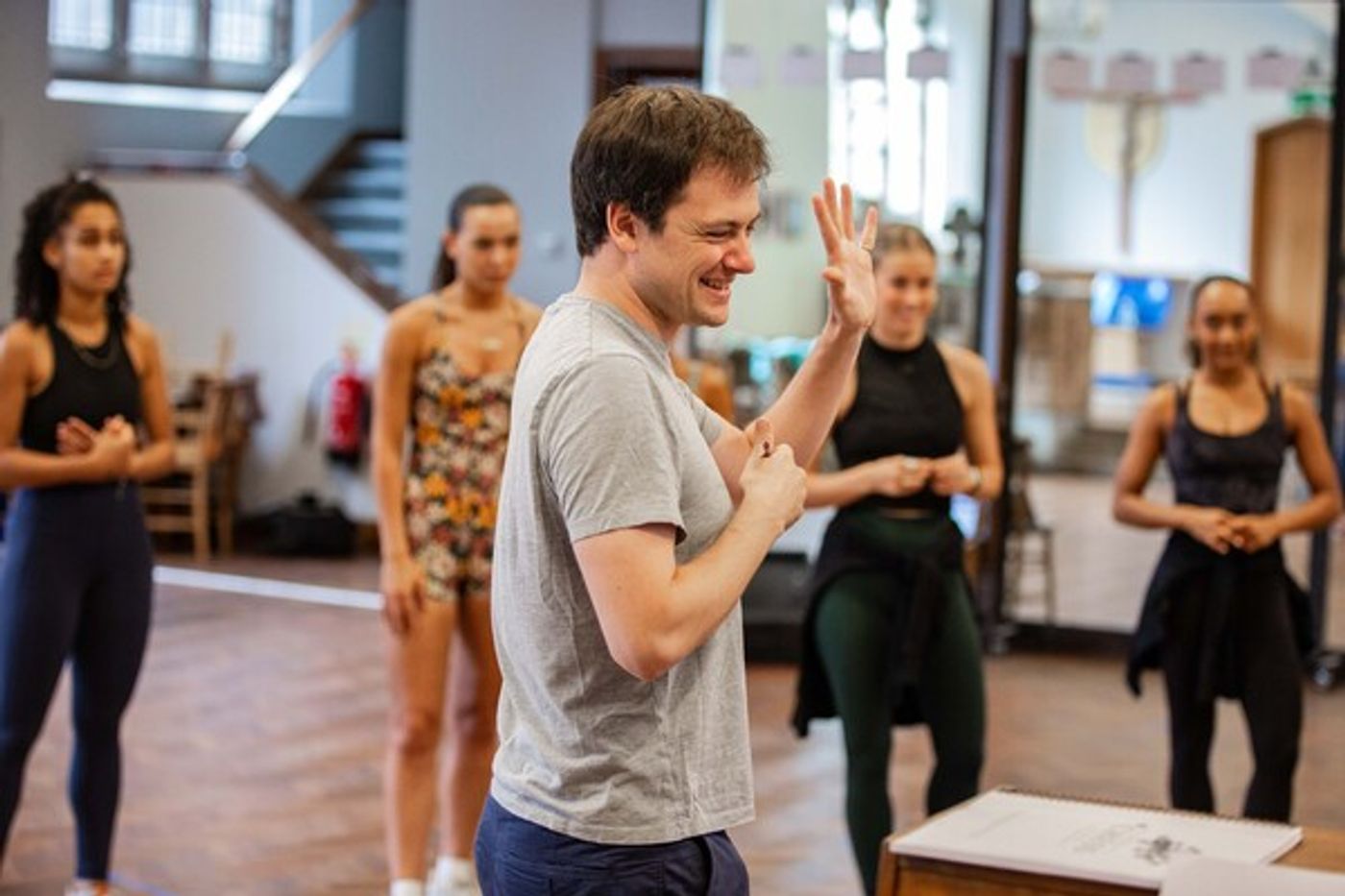 Photos: In Rehearsal For CHESS THE MUSICAL IN CONCERT, Starring Samantha Barks, Hadley Frasier, and More!  Image