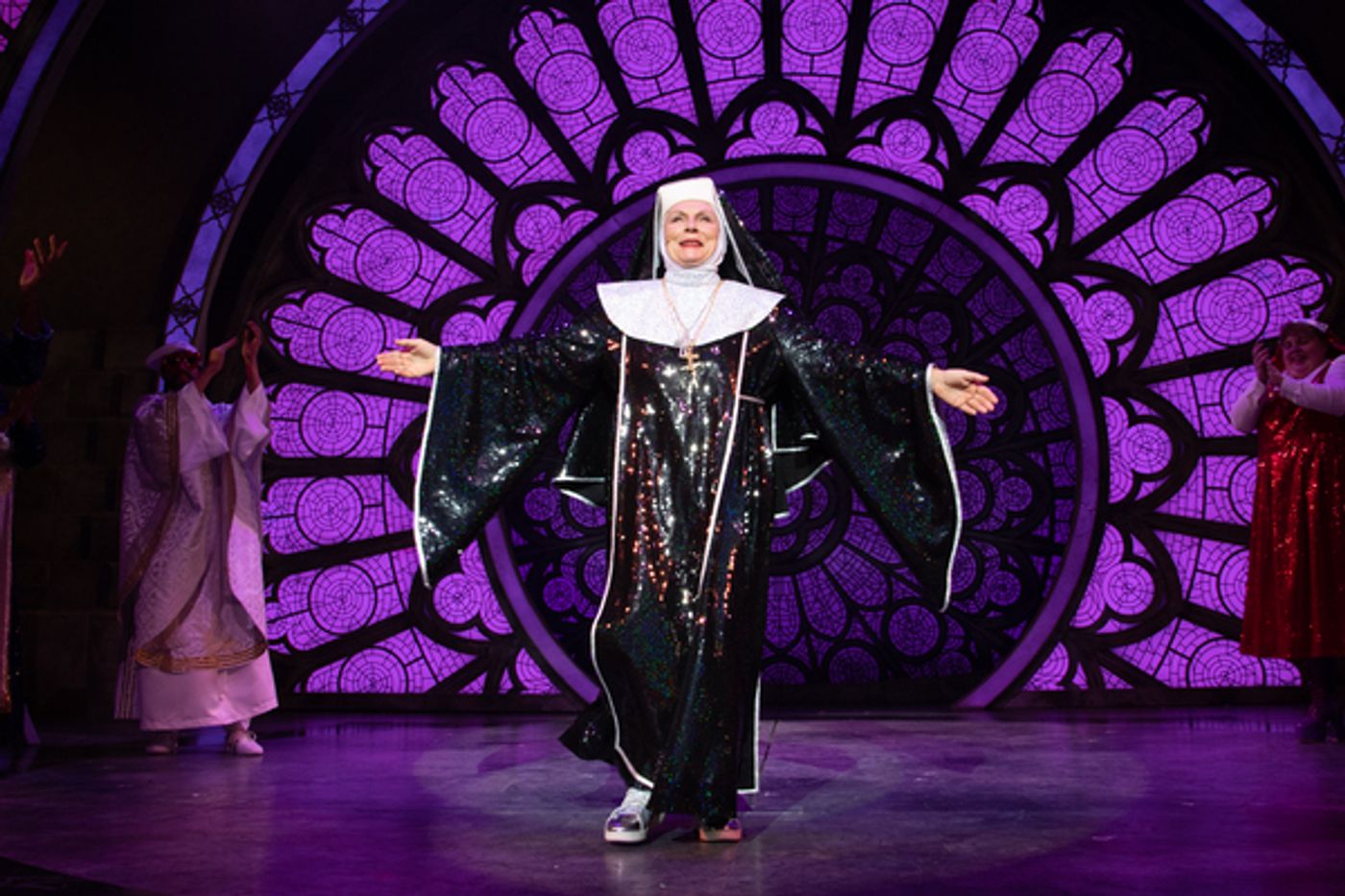 Photos: Inside Press Night For SISTER ACT at London's Eventim Apollo, Starring Jennifer Saunders, Beverley Knight, and More!  Image