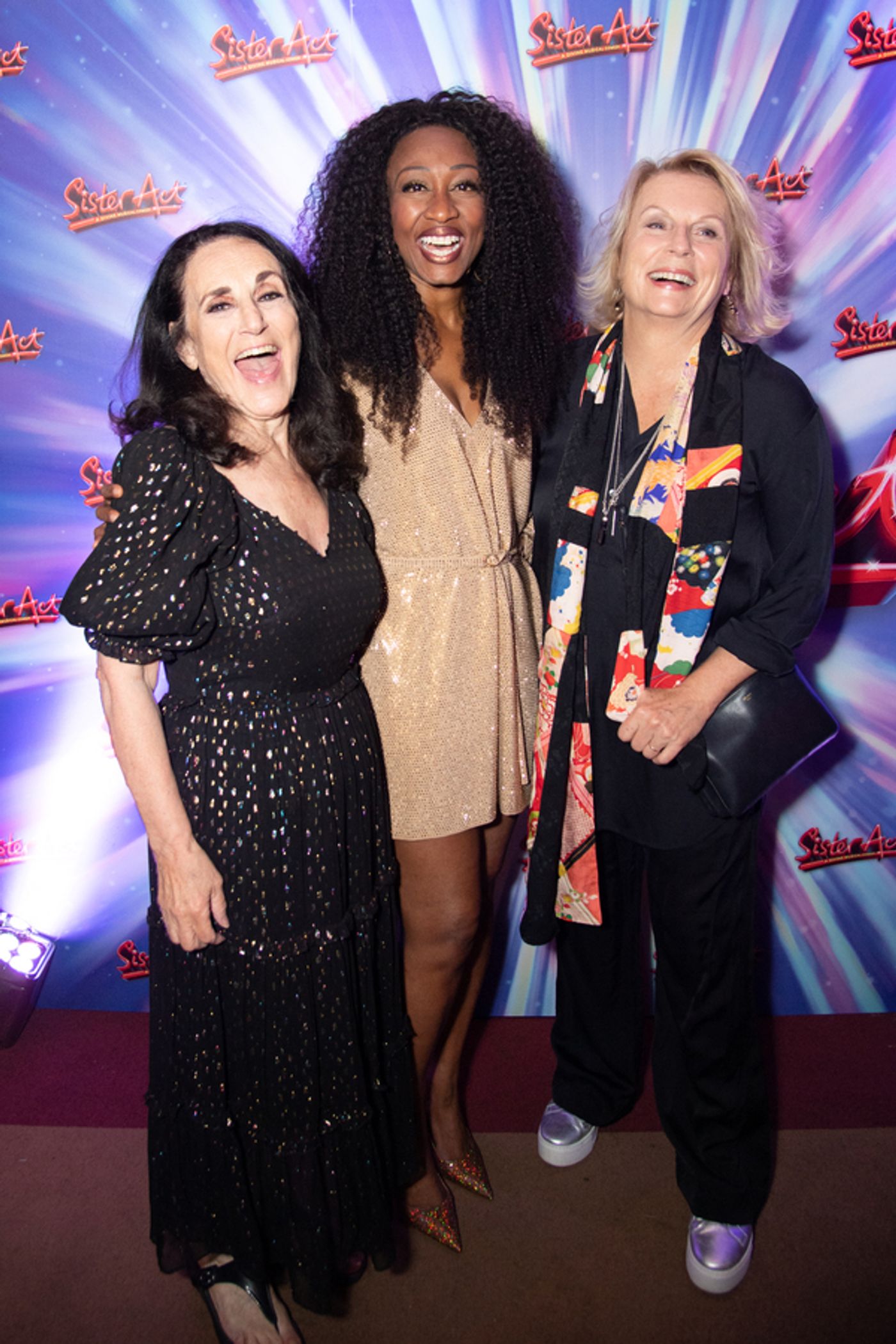 Photos: Inside Press Night For SISTER ACT at London's Eventim Apollo, Starring Jennifer Saunders, Beverley Knight, and More!  Image