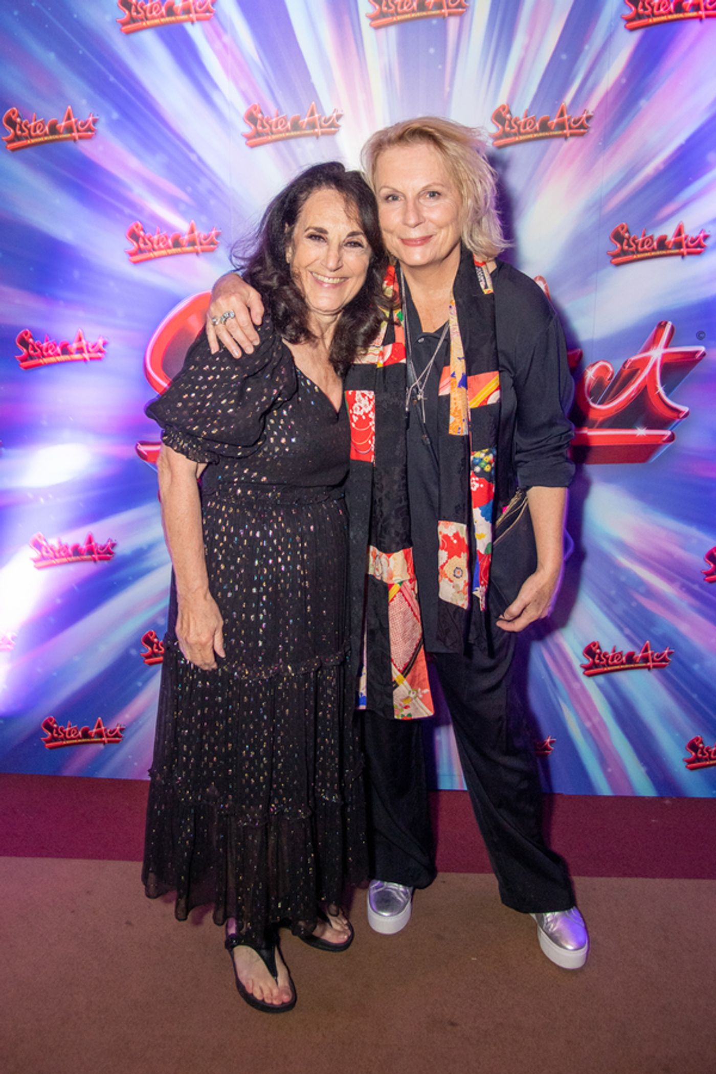 Photos: Inside Press Night For SISTER ACT at London's Eventim Apollo, Starring Jennifer Saunders, Beverley Knight, and More!  Image