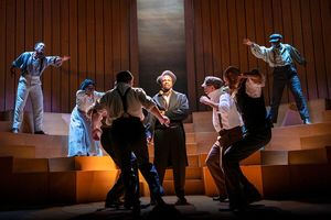 Cornelius Smith Jr. and cast @ BroadwayWorld Cornelius Smith Jr. and cast Photo