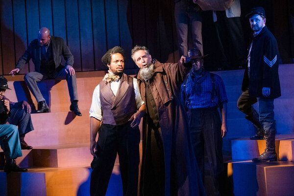 Cornelius Smith Jr., Chris Roberts, and cast Photo