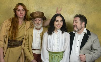 Chelsea LeSage as Beatrice, Charlie MacAndrew as Antonio, Aur l a as Hero and Linus G Photo