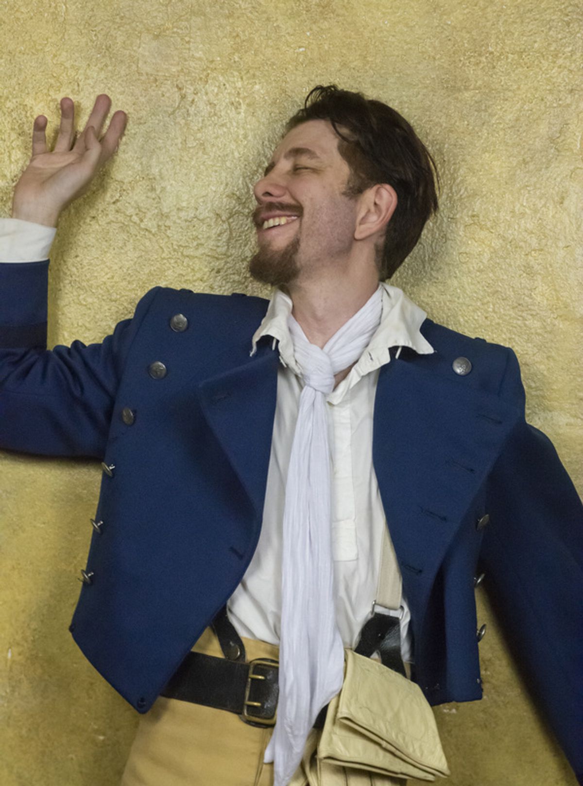 Joshua Koehn as Benedick in MUCH ADO ABOUT NOTHING. at Photos: First Look at the Cast of Stag & Lion Theatre Company's MUCH ADO ABOUT NOTHING at The Trinity Theatre