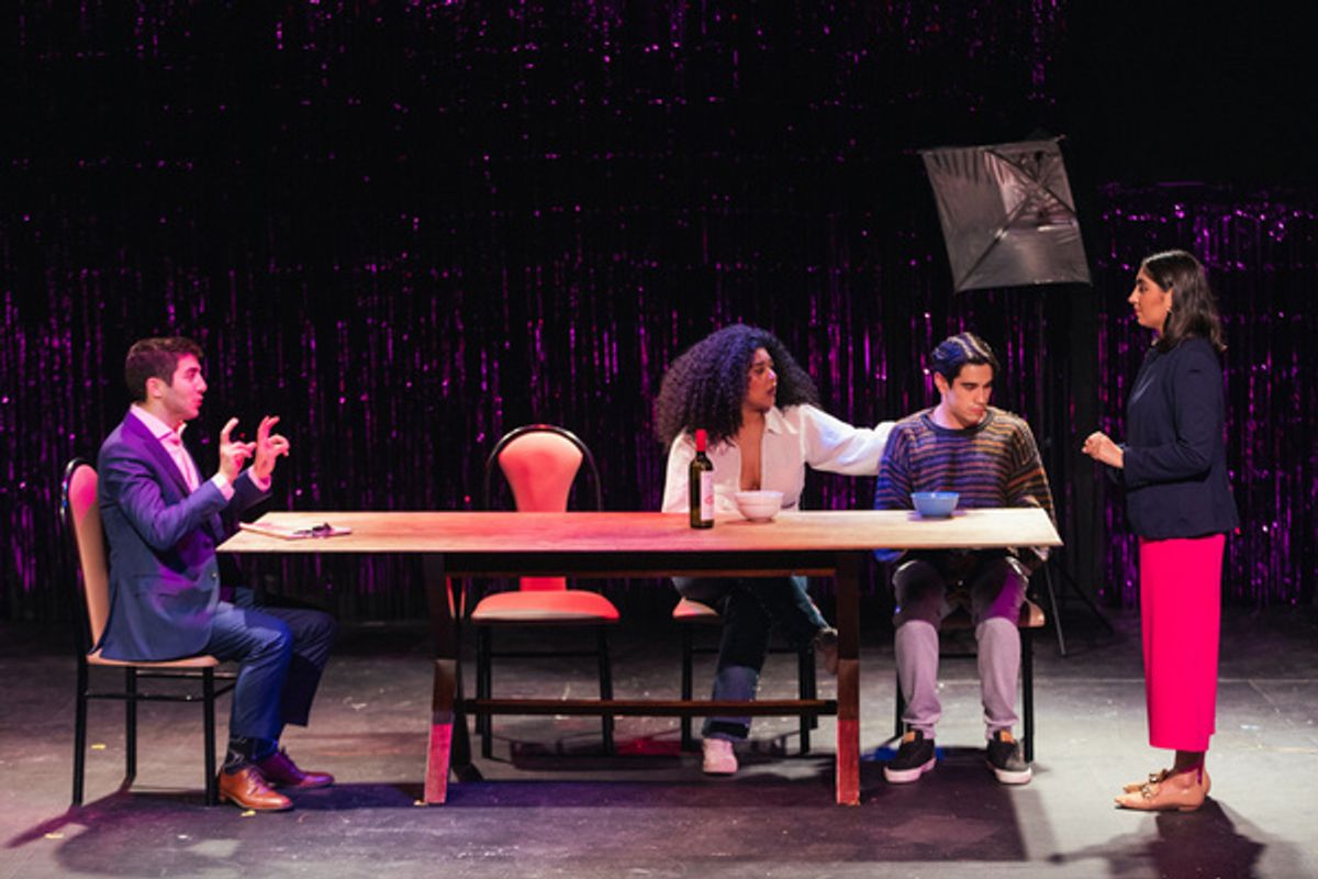 James Basuk, Mia Sterbini, Drew Tanabe, and Sierra Lancaster at Photos: FOR YOUR CONSIDERATION Opens At The DR2 Theatre
