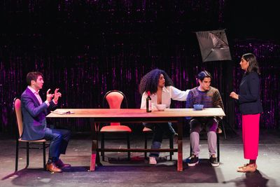 James Basuk, Mia Sterbini, Drew Tanabe, and Sierra Lancaster Photo