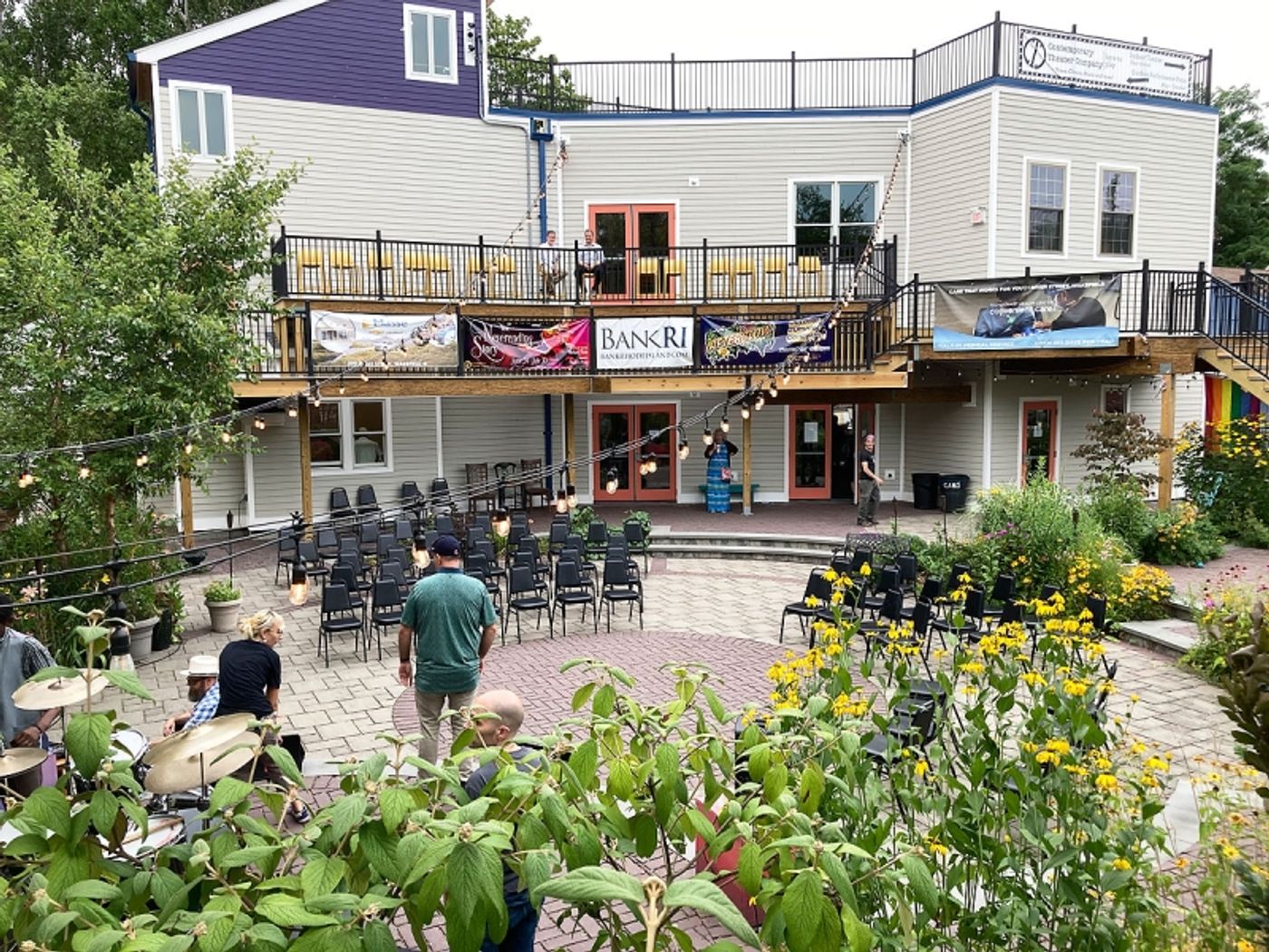 New CTC building and performance patio