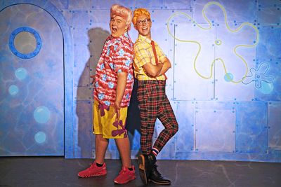 Nick DiSandro as SpongeBob Squarepants & Andrew Sparks as Patrick Star Photo