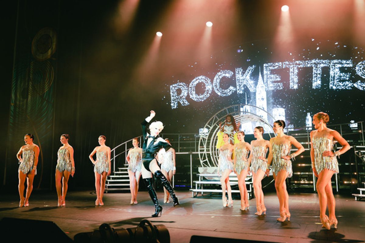 The Rockettes The Rockettes at Photos & Video: See RUPAUL'S DRAG RACE Winner Aquaria High Kick with the Rockettes