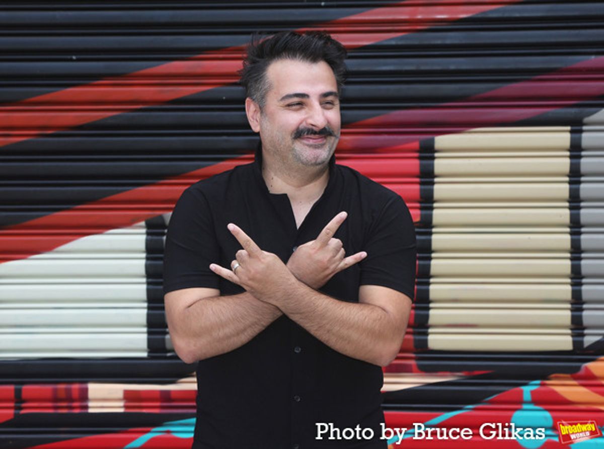 Ferdi Alici Turkish artist/Co-creator of OUCHHH Studio and the new ArtsDistrict Brooklyn show 'Limitless AI' at Photos: LIMITLESS AI Celebrates Opening Night at ArtsDistrict Brooklyn