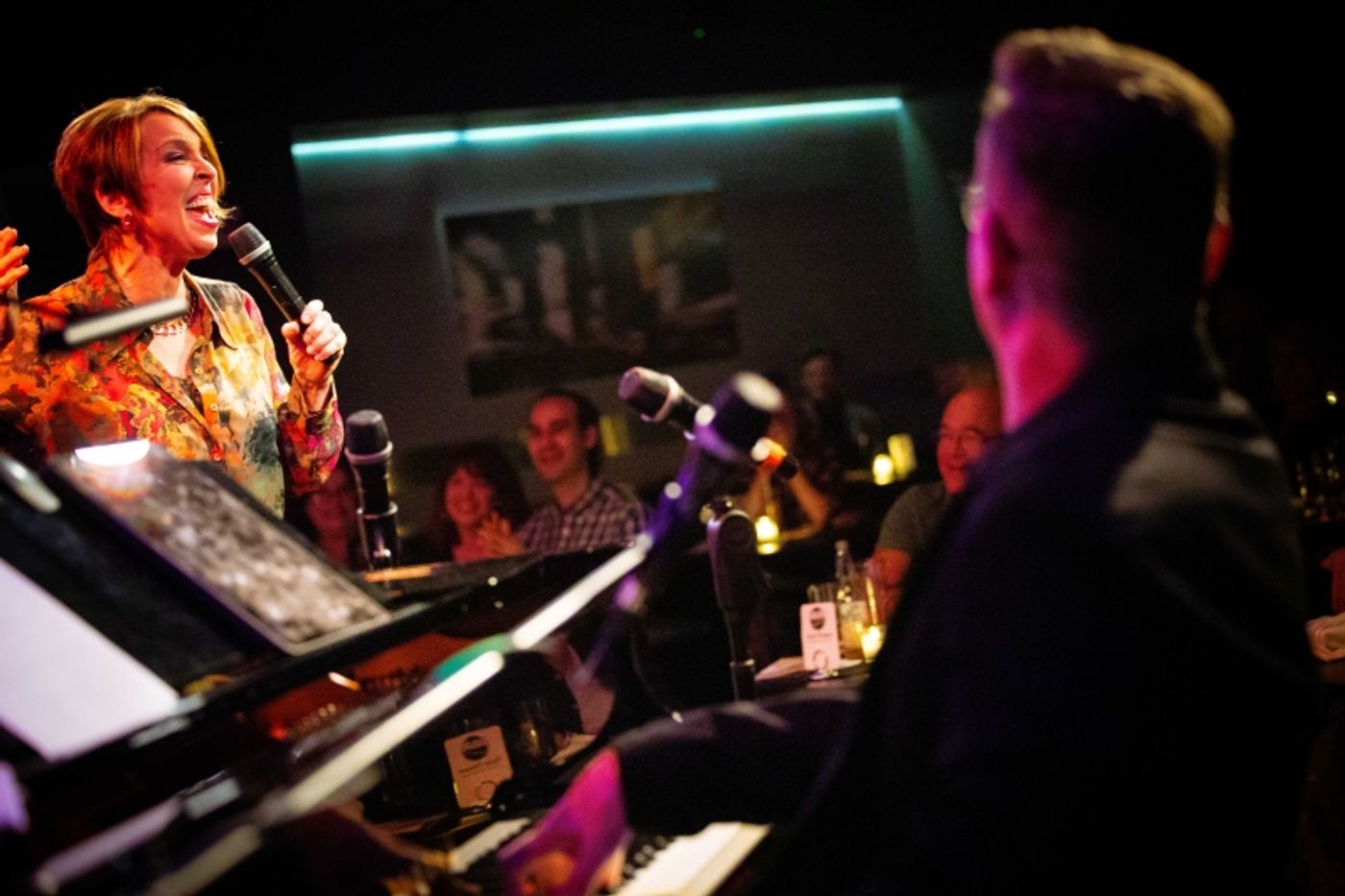 Photos: July 26th THE LINEUP WITH SUSIE MOSHER at Birdland Theater Looks Exciting in Matt Baker's Photos. Photos: July 26th THE LINEUP WITH SUSIE MOSHER at Birdland Theater Looks Exciting in Matt Baker's Photos. Image