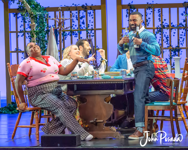 Alex Newell, Megan Kane, Pomme Koch, and Allan K. Washington Photo