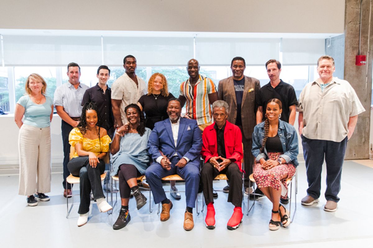 The Cast of DEATH OF SALESMAN at Photos: DEATH OF A SALESMAN Broadway Revival Kicks Off Rehearsals!