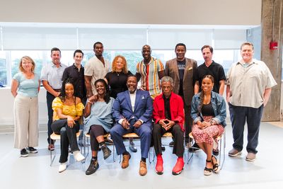 The Cast of DEATH OF SALESMAN Photo