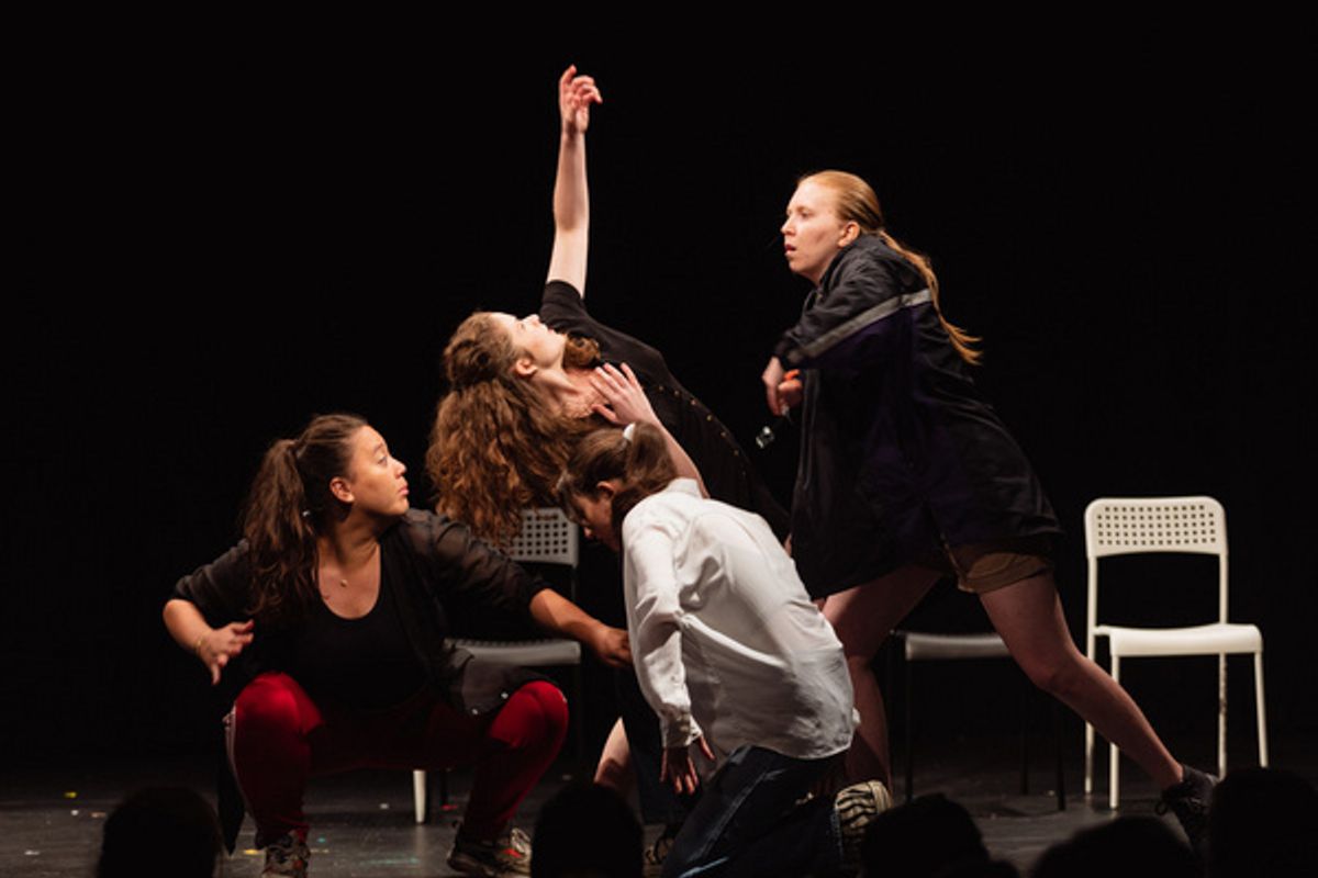 Deychen Volino-Gyetsa, Grace Olinski, Emma Maggi-Byers and Bailey Macejak at Photos: THE 24 HOUR PLAYS: NATIONALS 2022 Now Available To Stream Online!