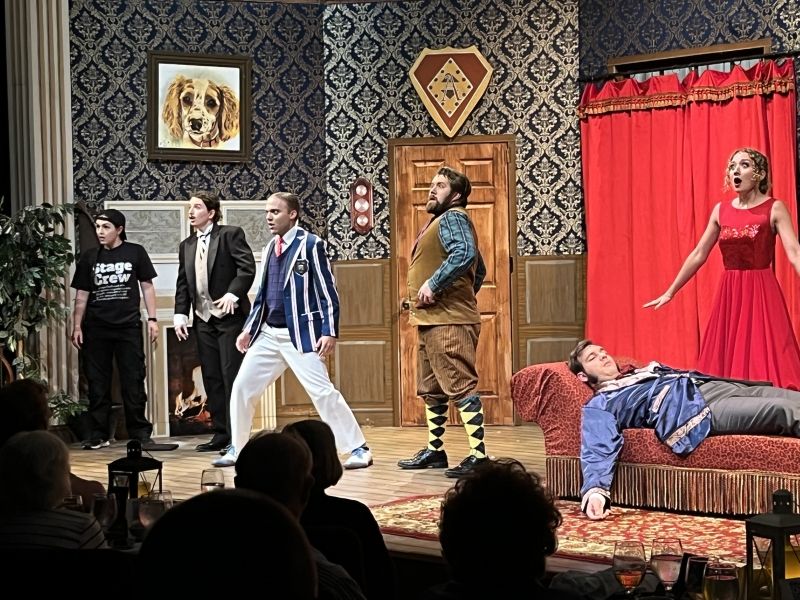 Review: THE PLAY THAT GOES WRONG at Searcy Summer Dinner Theatre Ends the Season with Continuous Laughter  Image