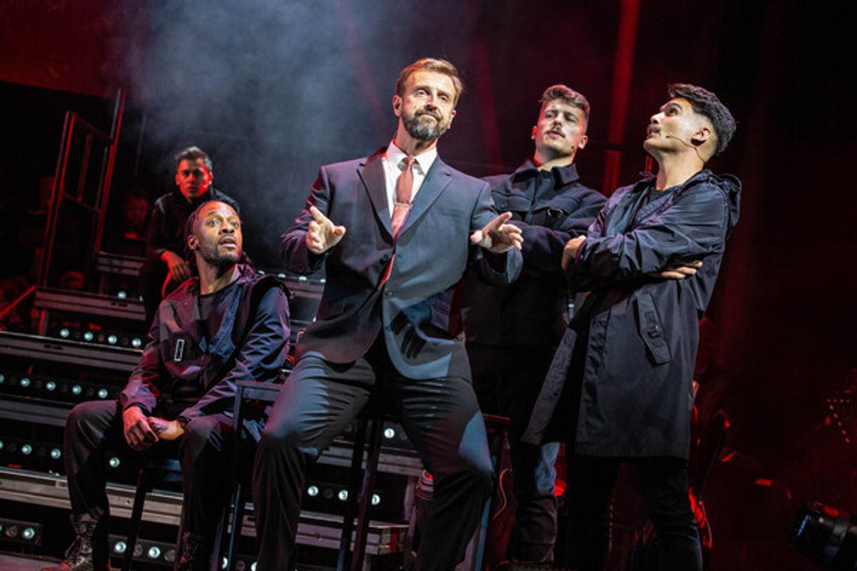 The cast of Chess-The Musical In Concert at Photos: First Look at CHESS - THE MUSICAL IN CONCERT at Theatre Royal Drury Lane
