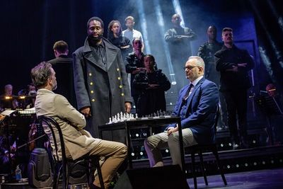 The cast of Chess-The Musical In Concert Photo