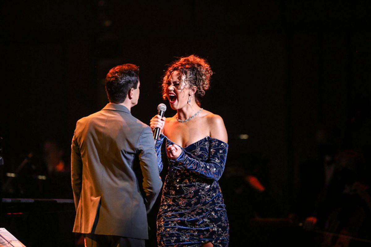 Jason Gotay and Solea Pfeiffer at 