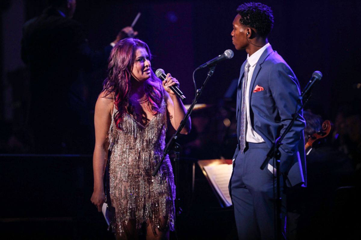 Abigail Barlow and Nick T. Daly at Photos: Go Inside The Kennedy Center's BRIDGERTON Musical Concert
