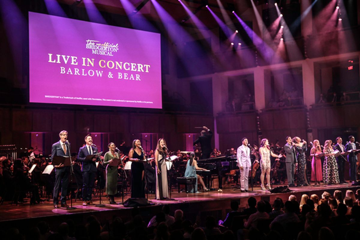 The Unofficial Bridgerton Musical Company at Photos: Go Inside The Kennedy Center's BRIDGERTON Musical Concert