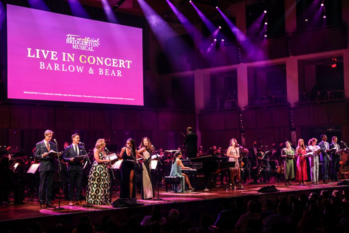 The Unofficial Bridgerton Musical Company at Photos: Go Inside The Kennedy Center's BRIDGERTON Musical Concert