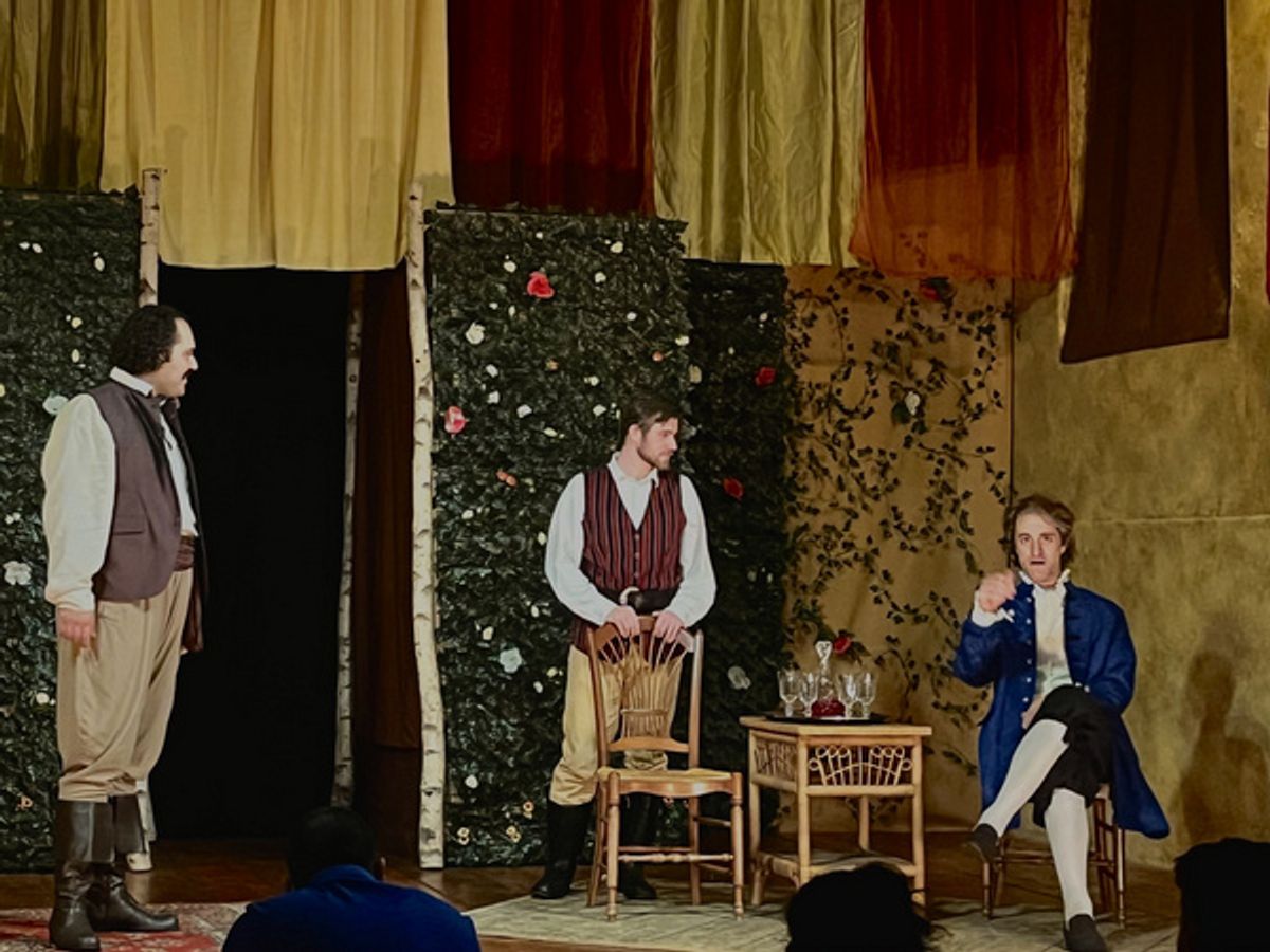 Robert Spiker, Jim Grant and John Lichtwalt at Photos: First Look at Stag & Lion Theatre Company's MUCH ADO ABOUT NOTHING At The Trinity Theatre