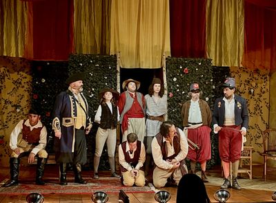 The company of Much Ado About Nothing Photo
