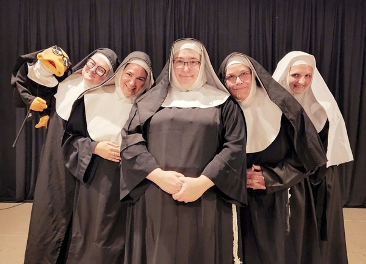 Lauren Wenners, Jackie Ward, Sonya Spongberg, Karen McGraw, Harley Cassady at Photos: First Look At NUNSENSE The Musical at The Majestic Studio Theatre, August 12- 21
