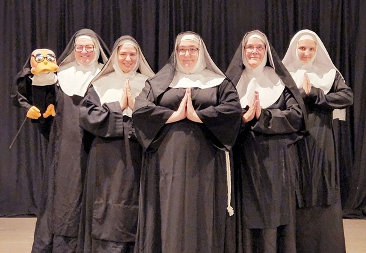 Lauren Wenners, Jackie Ward, Sonya Spongberg, Karen McGraw, Harley Cassady at Photos: First Look At NUNSENSE The Musical at The Majestic Studio Theatre, August 12- 21
