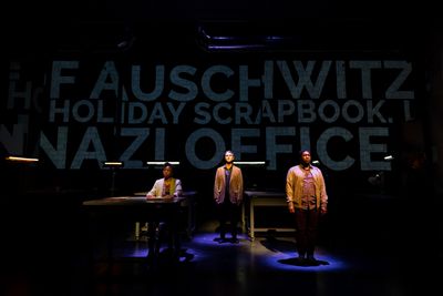 Frances Uku, Scott Barrow and Charles Browning  Photo