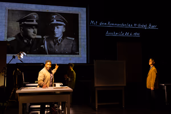 Charles Browning, Frances Uku Scott Barrow Photo