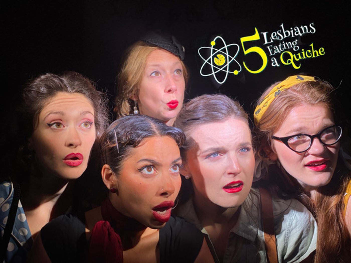 Photos: First Look at 5 LESBIANS EATING A QUICHE at Town & Gown Pub & Theatre  Image