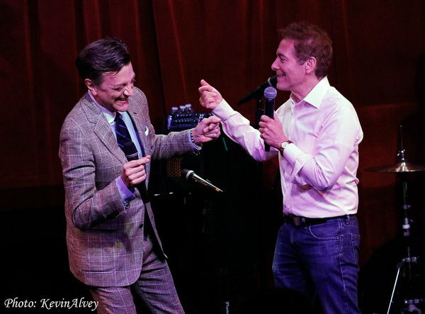 Jim Caruso, Michael Feinstein Photo