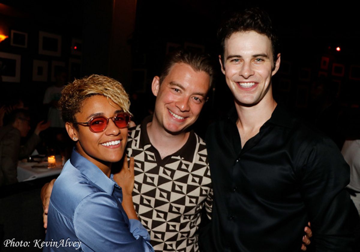 Ariana DeBose, Tony Marion, Sam Gravitte at 