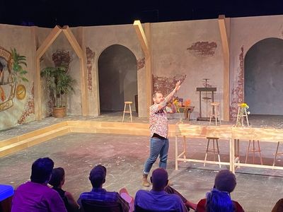 The cast of Anna in the Tropics Photo
