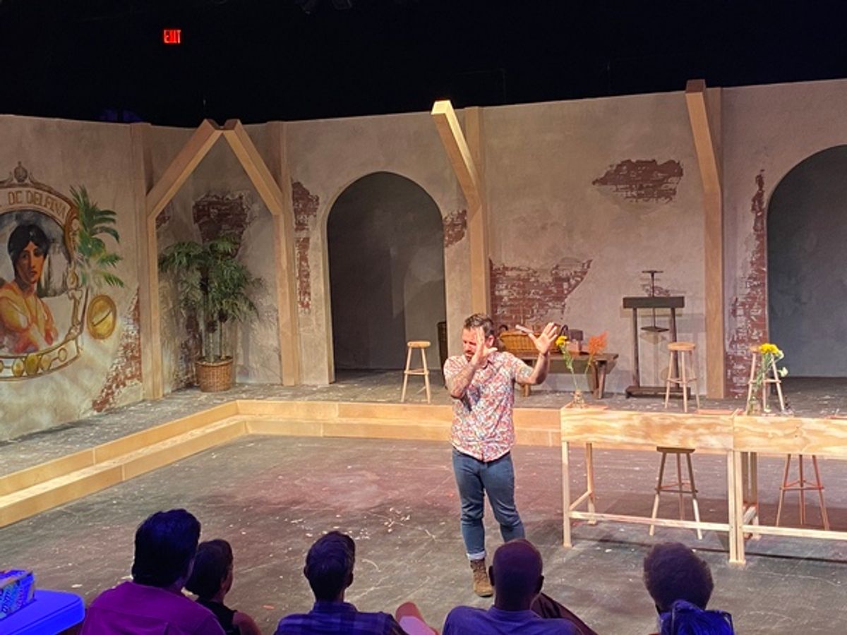 The cast of Anna in the Tropics at Photos: Get a Sneak Peek at ANNA IN THE TROPICS at Ground Floor Theatre