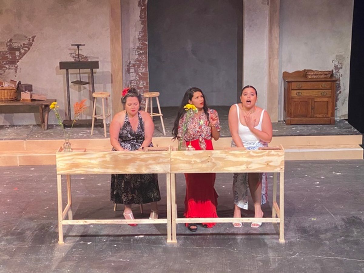 The cast of Anna in the Tropics at Photos: Get a Sneak Peek at ANNA IN THE TROPICS at Ground Floor Theatre